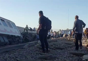 قطار مسافری تهران- کرمان دچار سانحه شد