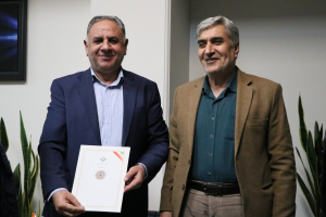 تقدیر دستیار رئیس جمهور از دکتر کاظم پور به دلیل مدیریت هوشمندانه