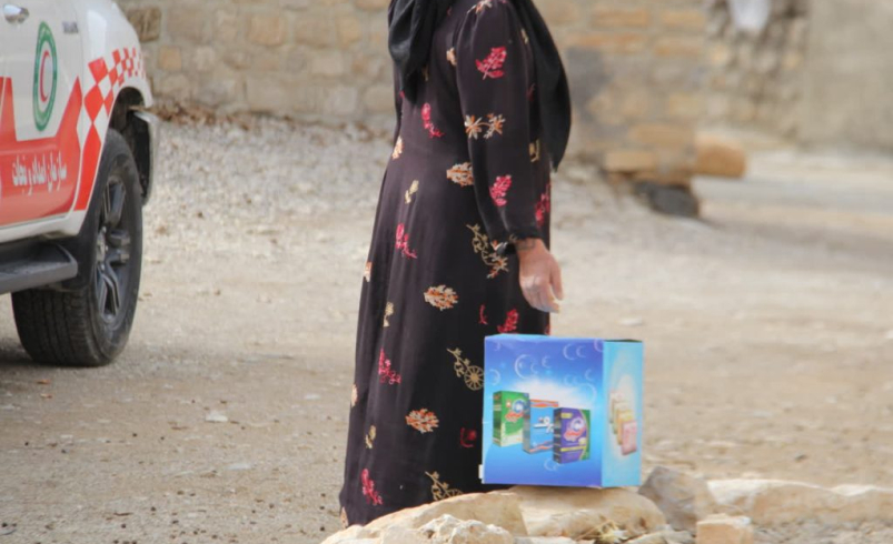 توزیع بسته‌های بهداشتی پاکسان در استان ایلام