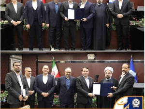 مراسم معارفه معاون فناوری اطلاعات و بانکداری دیجیتال بانک سپه برگزار شد